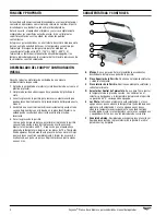 Preview for 10 page of Vollrath Cayenne TSI7001 Operator'S Manual