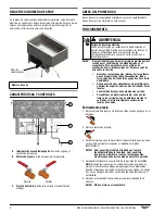 Предварительный просмотр 10 страницы Vollrath FC-4C-03120-FA Operator'S Manual