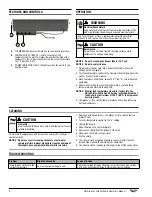 Предварительный просмотр 2 страницы Vollrath FC-4DH-01120-I Operator'S Manual