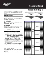 Vollrath FC-4HS-24120-BKF Operator'S Manual предпросмотр