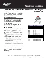 Preview for 9 page of Vollrath Instacut 3.5 Series 15000 Operator'S Manual