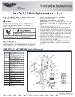 Предварительный просмотр 1 страницы Vollrath InstaCut 3.5 Installation Instructions