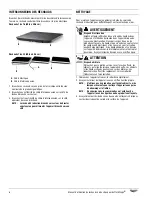 Preview for 14 page of Vollrath Mirage 59502 Operator'S Manual