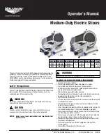 Preview for 1 page of Vollrath SLM250/S Operator'S Manual