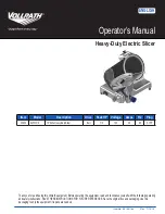 Предварительный просмотр 1 страницы Vollrath SLP300/S Operator'S Manual