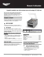 Preview for 9 page of Vollrath VP16 Operator'S Manual