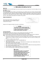 Preview for 18 page of Volpi Tecno Energia PAGURO 12500 Owner'S Manual