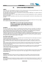 Preview for 31 page of Volpi Tecno Energia PAGURO 12500 Owner'S Manual