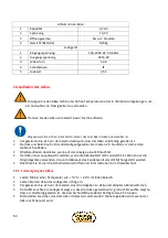 Предварительный просмотр 50 страницы Volpi KV300 User Manual