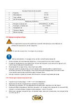 Предварительный просмотр 70 страницы Volpi KV300 User Manual