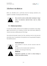 Предварительный просмотр 18 страницы Volt-E DMTC22KW Installation And Use Manual