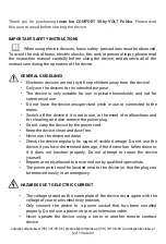 Preview for 2 page of Volt Polska COMFORT 50 Product Manual