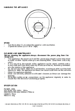 Preview for 5 page of Volt Polska COMFORT 50 Product Manual