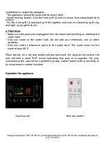 Preview for 4 page of Volt Polska MIST COMFORT 90 Product Manual