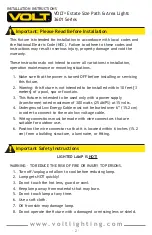 Preview for 2 page of Volt 3601 Series Installation Instructions Manual