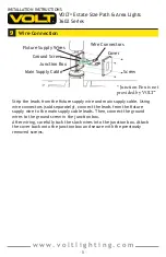 Preview for 8 page of Volt 3602 Series Installation Instructions Manual