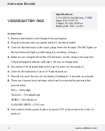 Предварительный просмотр 2 страницы Volt 3V VB320S Instruction Booklet