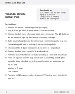 Preview for 3 page of Volt 3V VB320S Instruction Booklet