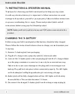 Preview for 2 page of Volt 7V Instruction Booklet