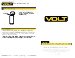 Preview for 4 page of Volt All-Star Brass Tommy Light Installation Instructions