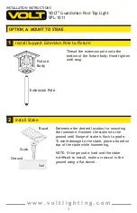 Preview for 4 page of Volt Guardsman VPL-1011 Installation Instructions Manual