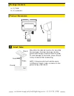 Preview for 3 page of Volt Low Voltage Landscape Lighting Installation Instructions Manual