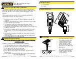 Предварительный просмотр 2 страницы Volt MR16 Lusitano VAL-2003-4-BBZ Installation Instructions