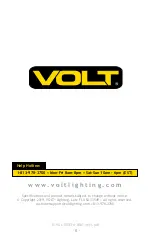 Preview for 5 page of Volt MR16 Lusitano VAL-2003-4-BBZ Installation Instructions