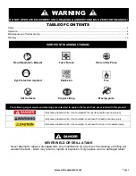 Preview for 2 page of Volt Pro Power Series Operator'S Manual