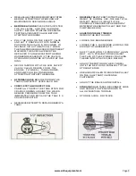 Предварительный просмотр 10 страницы Volt Pro Power Series Operator'S Manual