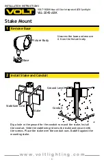 Preview for 6 page of Volt RGBW Max All-Star VAL-2045-ABK Installation Instructions Manual