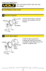 Preview for 6 page of Volt Salty Dog Brass MR16 VWL-704-BBZ Installation Instructions Manual