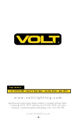 Предварительный просмотр 8 страницы Volt Salty Dog Brass MR16 VWL-704-BBZ Installation Instructions Manual