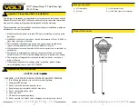 Предварительный просмотр 2 страницы Volt ShadowMaster VPL-1039 Series Installation Instructions