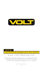 Preview for 7 page of Volt ShadowMaster VPL-1039 Installation Instructions Manual
