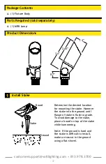 Preview for 3 page of Volt Spark VAL-2007 Installation Instructions Manual