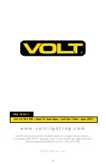 Предварительный просмотр 8 страницы Volt Spark VAL-2007 Installation Instructions Manual