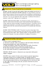 Preview for 2 page of Volt STK-17LI Series Installation Instructions Manual