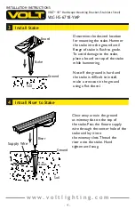 Preview for 4 page of Volt VAC-HS-6718-YMP Installation Instructions Manual