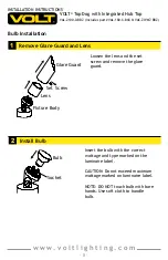 Preview for 8 page of Volt VAC-ZWM7-BBZ Installation Instructions Manual