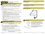 Preview for 2 page of Volt VAL-1004-4-BBZ Installation Instructions