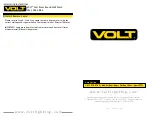 Preview for 4 page of Volt VAL-1004-4-BBZ Installation Instructions