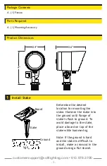 Предварительный просмотр 3 страницы Volt VAL-2011-4-BBZ Installation Instructions Manual