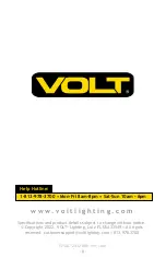 Предварительный просмотр 8 страницы Volt VAL-2012-BBK Installation Instructions Manual