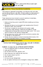 Preview for 2 page of Volt VAL-2013-BBK Installation Instructions Manual