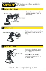 Preview for 4 page of Volt VAL-2013-BBK Installation Instructions Manual