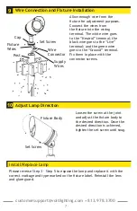 Предварительный просмотр 7 страницы Volt VAL-2044-L-ABK Installation Instructions Manual