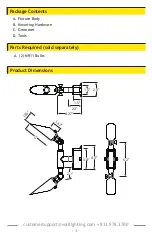 Предварительный просмотр 3 страницы Volt VAL-2103-0-BBZ Installation Instructions Manual