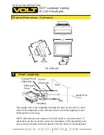 Preview for 4 page of Volt VFL-120V Series Installation Instructions Manual