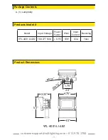 Preview for 3 page of Volt VFL-4001-LI-ABZ Installation Instructions Manual